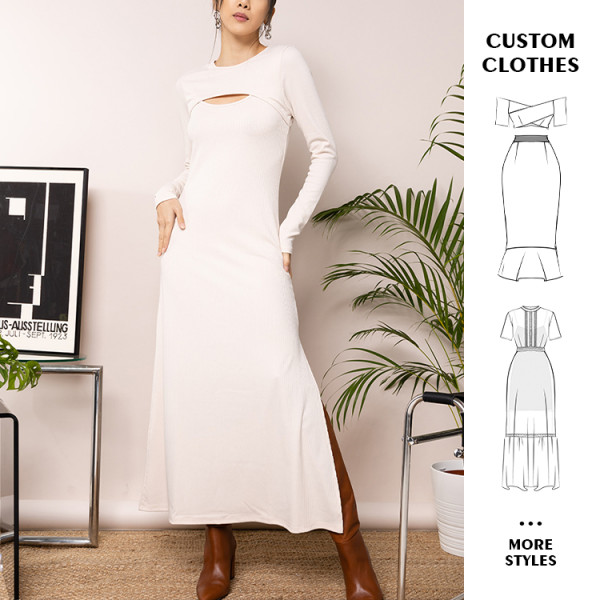 OEM dress | white dress | business dress | summer dresses | knit dress