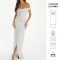 OEM dress | off shoulder dress | white dress | summer dresses | split dress