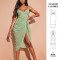 OEM dress | green dress | strappy dresses | summer dresses | sexy dresses | split dresses