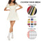 OEM dress | casual dress | white dress | summer dresses | puff sleeve dresses