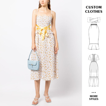 OEM dress | strap dress | floral dress | summer dresses | casual dresses