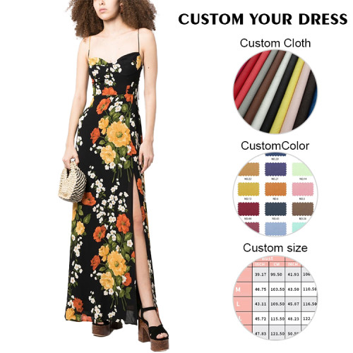 OEM dress | strap dress | print dress | summer dresses | maxi dresses | sexy dress