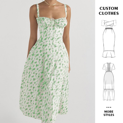 OEM dress | floral dress | slit dress | casual dress | plus size dresses | summer dresses