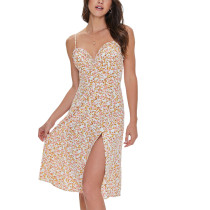 OEM dress | floral dress | strap dress | summer dresses | split dresses | sexy dress