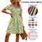 OEM dress | ruffle dress | floral dresses | summer dresses | v-neck dresses | off shoulder dresses