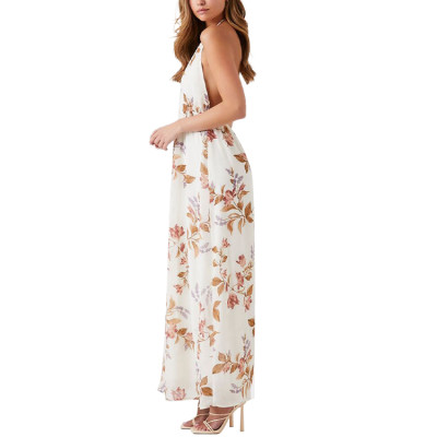 OEM dress | party dress | print dress | summer dresses | halter-neck dresses