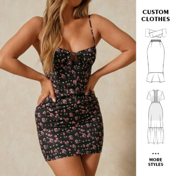OEM dresses | wrap dresses | spring dresses | floral dresses | slip dresses | sexy dress