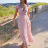 OEM dress | ruffle dress | floral dresses | summer dresses | maxi dresses | backless dress