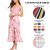 OEM dress | strap dress | pink dresses | floral dresses | sexy dresses | split dresses