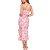 OEM dress | strap dress | pink dresses | floral dresses | sexy dresses | split dresses