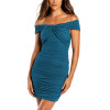 OEM dress | one shoulder dress | shorts dresses | wrap dresses | sexy dresses | blue dress