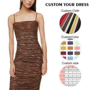 OEM dress | strappy dress | mid dresses | wrap dresses | summer dresses | slim fit dress