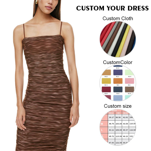 OEM dress | strappy dress | mid dresses | wrap dresses | summer dresses | slim fit dress