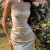 Custom dress | Party dresses | Women's dress | Elegant dresses | Silk wedding dress | Backless dress