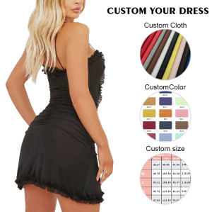 OEM dresses | Sexy dress | Black halter dress | Skinny baggy dress | Deep v dress | Skeleton dress