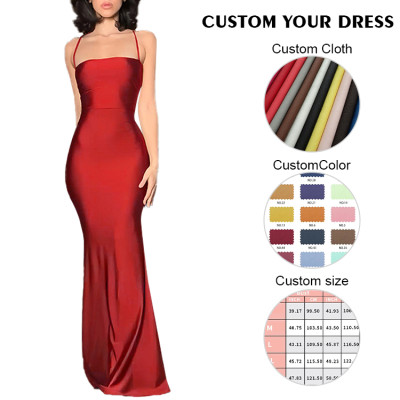 OEM dress | satin dress | maxi dresses | wrap dresses | halter dresses | red dress