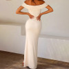 OEM dress | satin dress | maxi dresses | wrap dresses | off shoulder dresses | white dress