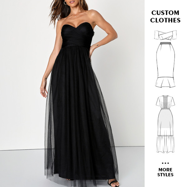 OEM dress | sexy dress | maxi dresses | lace dresses | strapless dresses | black dress