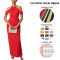 Custom dress | Professional dresses | Red dress | Neckless dress | Elegant dress | Versatile dresses