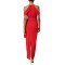 Custom dress | Professional dresses | Red dress | Neckless dress | Elegant dress | Versatile dresses