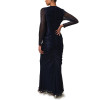 OEM dresses | Maxi dress | Blue dress | Long sleeved dresses | Elegant dresses | Plus size dresses