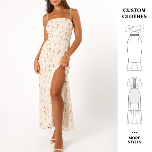 OEM dress | Halter dress | Slim fit dress | Summer dresses | 2024 new dress | Elegant dresses