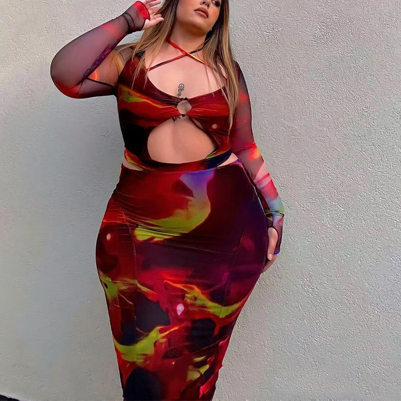 Sexy plus size dress supplier