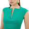 OEM dresses | Sleeveless dress | V-neck dresses | Elegant dresses | Green dresses | Slinky dress