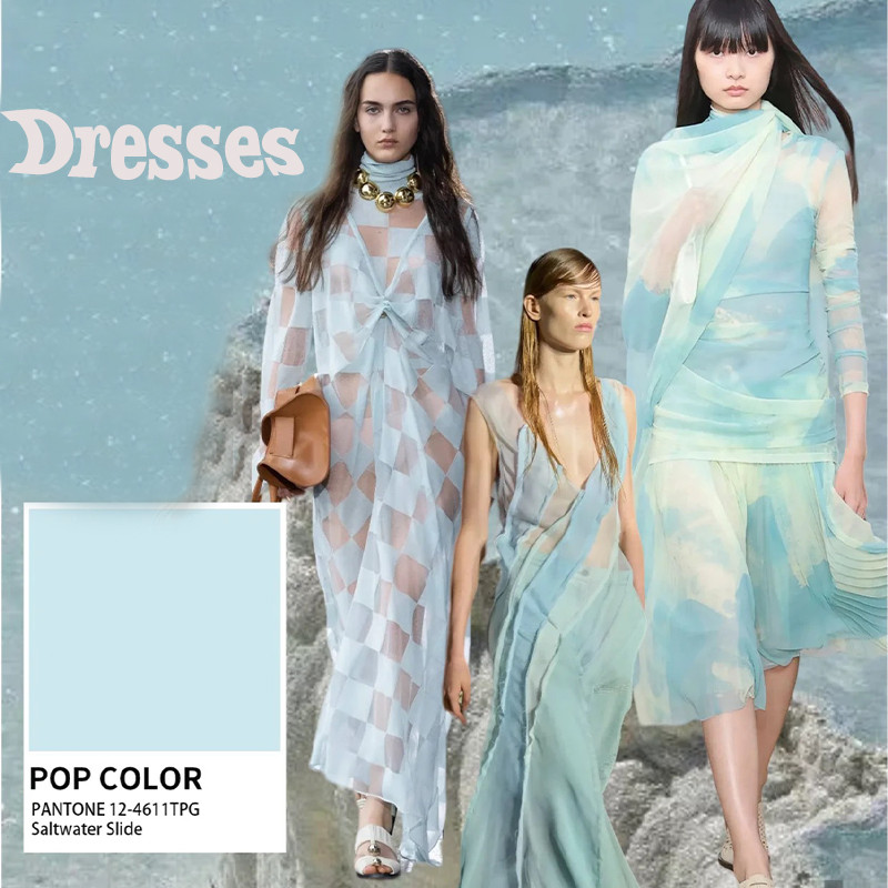 Painting Spring and Summer Colors with Pastel Tone Dresses！