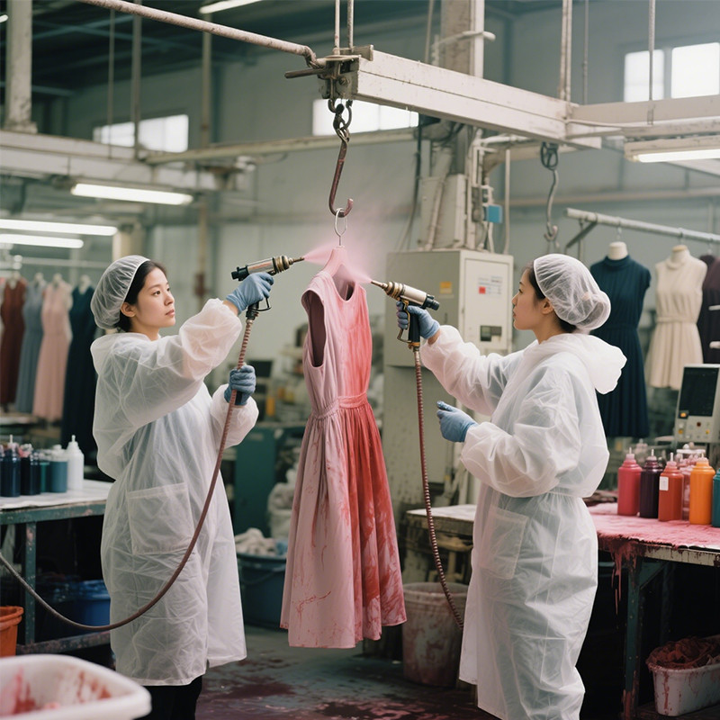China clothing factory
