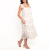 White lace mid-length dress | Cute summer dresses | Bohemian ruffle dress | Dresses manufacturer