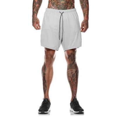 Wholesale Men's Double-Deck Shorts Manufacturing | 100 Cotton Men's Shorts In Stock | New Gym Quick Drying Shorts