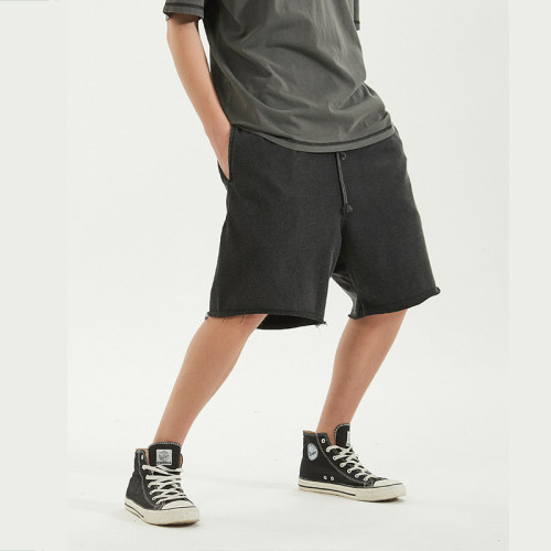 Benutzerdefinierte Unisex Solid Shorts | Neue Unisex-Shorts aus 100 % Baumwolle auf Lager | Lässige Unisex-Shorts