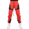 Men New Banded Sports Pants Multi Pocket Splicing And Color Matching Micro Elastic Cargo Pants Superior Quality