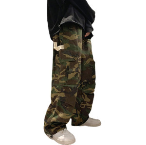 Camouflage Pant New Fashion Men Cargo Pant Casual Vintage Style Jogging Men's Trendy Oversize Loose Trousers