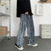 Fashion Classic Brand Men Street Cargo Pants Casual Elastic Trousers Loose High Street Outdoor Style Overalls Superior Quality