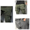 Sports Men Stretch Tights Sweat Pants|Absorbing And Breathable Fitness Casual Multi Pocket Stitching Cargo Pants Mens
