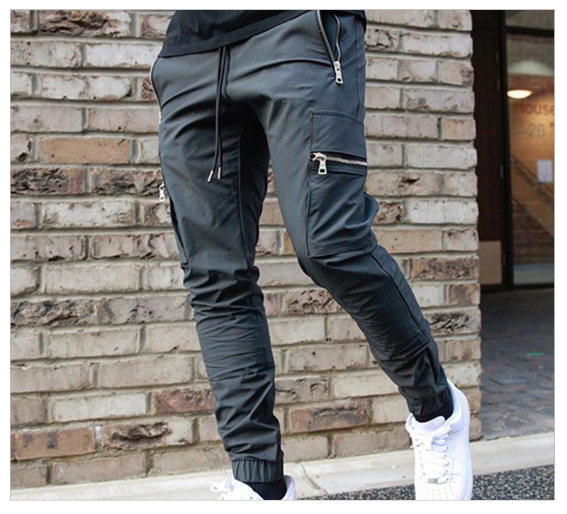 Trendyz mens track pants with hot sale zipper pockets