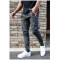 Custom Men's Track Pants| Hot Sale Sports Elastic Joggers|  Custom Causal Zipper Pockets Trackpanst