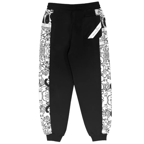 Pants New Brand Mens Outdoor Sport Pants Pocket Men's Graffiti Elastic Pants Running Men's Casual Trousers