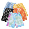 One-of-a-kind tie-dye shorts