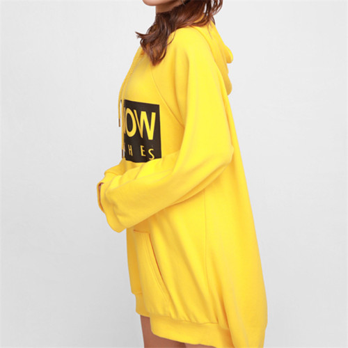 Custom Logo Women's  Screen Printing Hoodies|In Store 100% Cotton Hoodies|Wholesale Spring And Autumn Hoodies