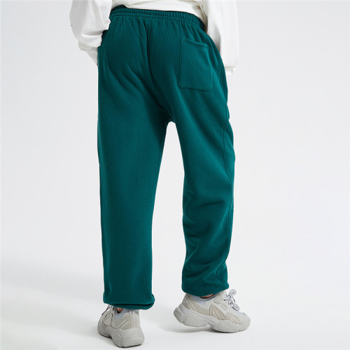 High street fashion brand retro wide-leg trousers men loose wash casual trousers