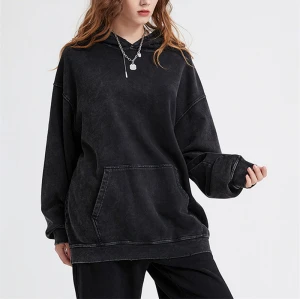 Custom Men's Long Sleeved Retro Hoodies|In Store Unisex Cotton Hoodies|Wholesale Spring And Autumn Thick Hoodies