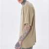 Benutzerdefinierte Herren-T-Shirts mit lockerer Passform und kurzen Ärmeln in reinen Farben | T-Shirts aus 100 % Baumwolle im Laden | Freizeit-T-Shirts im Großhandel