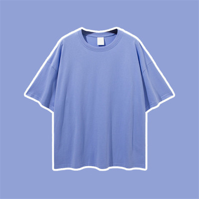 Custom Men's Short Sleeve T Shirts|In Store 100% Cotton T Shirts|Wholesale Pure Color T Shirts