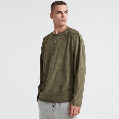 Custom Women's Long Sleeve Sweatshirt| Wholesale Blank Casual Oversize Unisex Sweatshirt| High Street 100% Cotton Sweatshirt