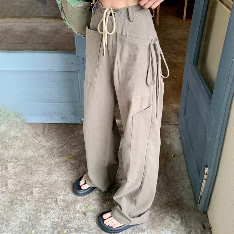 Custom Retro Women's Spring And Autumn Trousers