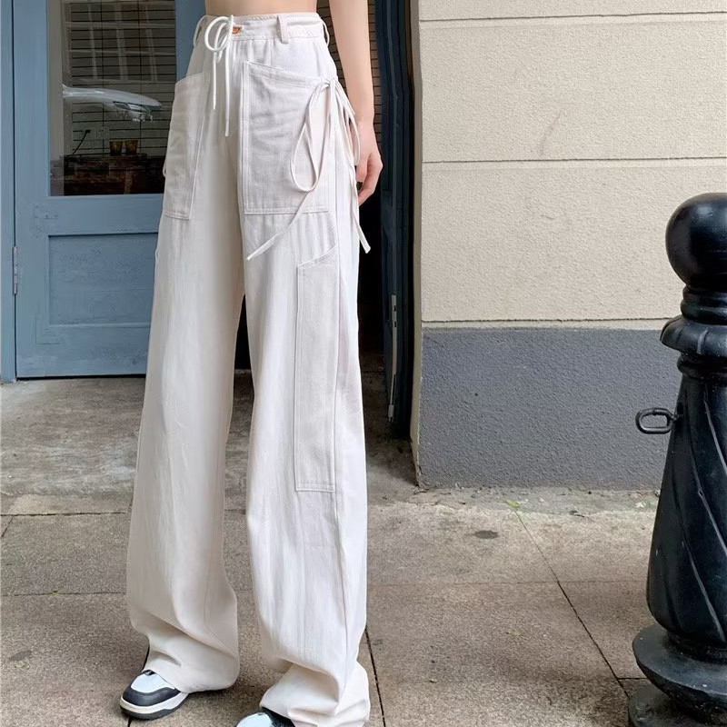 Custom Retro Women's Spring And Autumn Trousers