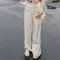 Custom Women's Trendy Casual Loose Trousers Stretchy High Street HiP Hop Middle Waist Trousers Street Dance Pant